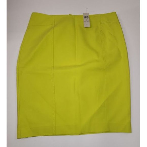 Ann Taylor Dresses & Skirts - Ann Taylor Lime Green Skirt $78 NWT Size 12